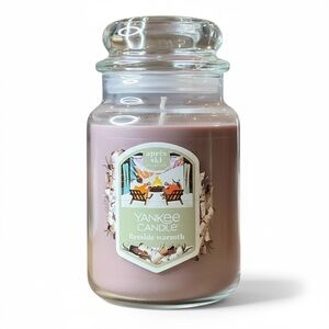 Yankee Candle Fireside Warmth Jar Candle New